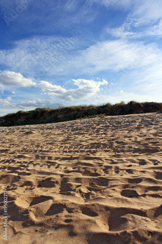 Dunes and sky