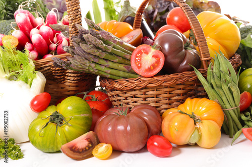 assorted fresh vegetable