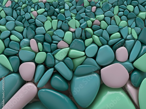 colorful stones pattern