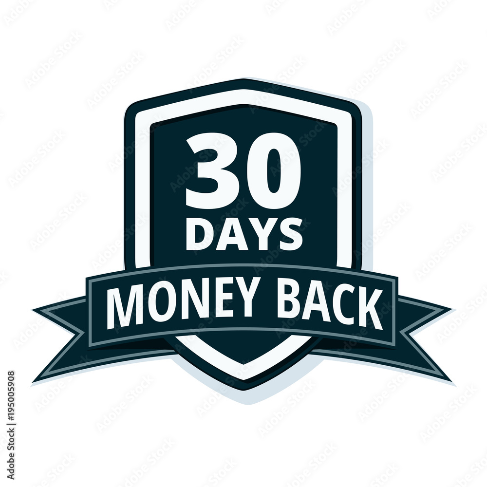 30 Days Money Back Shield illustration