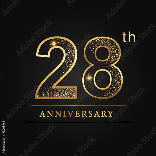 anniversary,aniversary, twenty-eight years anniversary celebration logotype. 28th anniversary logo. twenty-eight years.