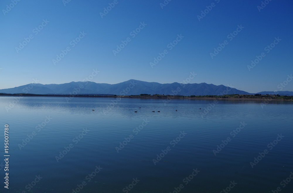 Tranquilité calme et volupté sur le lac