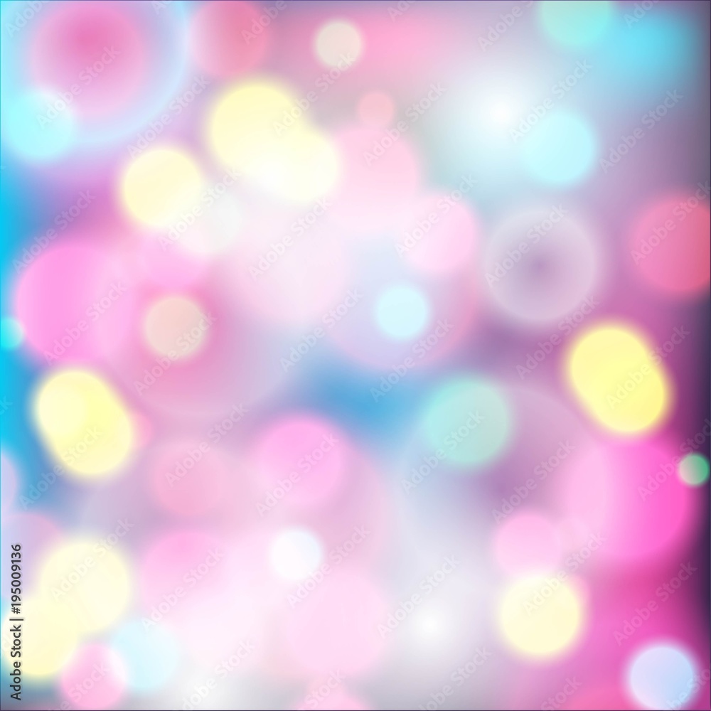 Fototapeta premium colorful bokeh background
