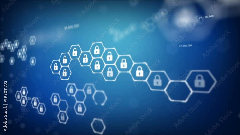 Abstract background lock and hexagon security icon for cyber technology futuristic concept over dark background with grain processed
Abstract background lock and hexagon security icon for cyber technology futuristic concept over dark background with grain processed