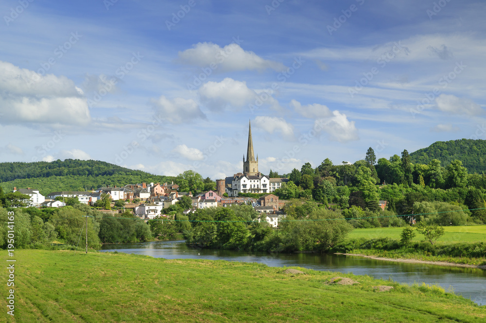 Ross-on-wye River Wye Hereford & Worcester England