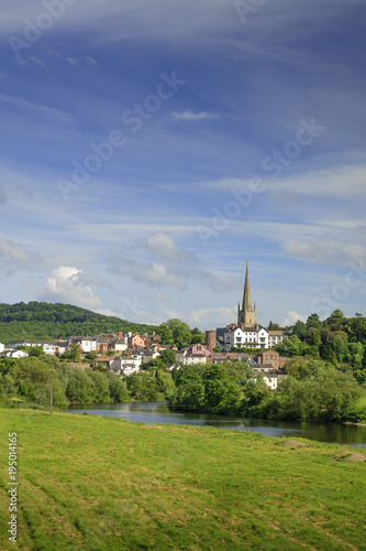 Ross-on-wye River Wye Hereford & Worcester England photo