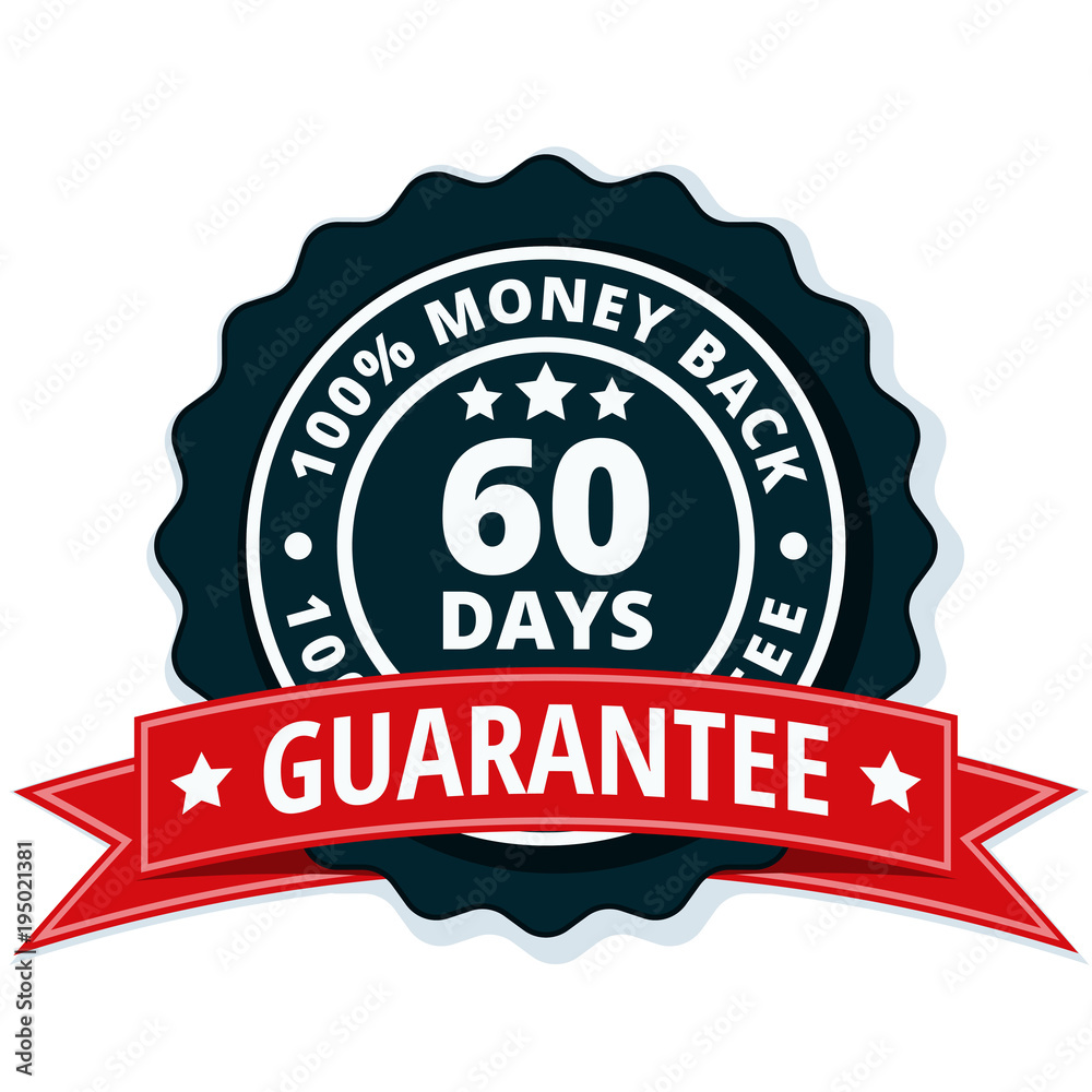 60 Days Money Back illustration 60 Days Money Back illustration