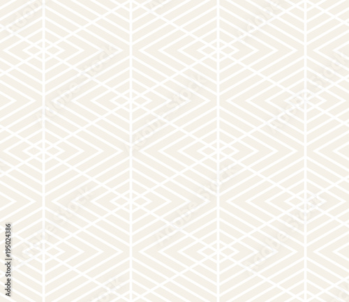 Vector seamless subtle pattern. Modern stylish texture. Repeating geometric tiling from striped triangle elements..