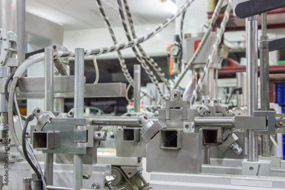 Industrial robot working in factory,Industry 4.0 Robot concept . Industrial robot working in factory,Industry 4.0 Robot concept .