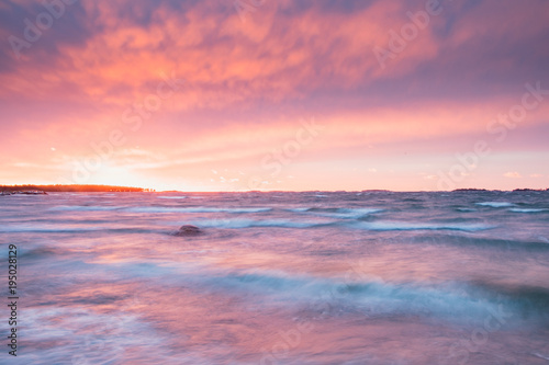 Sunset colors on the Sky