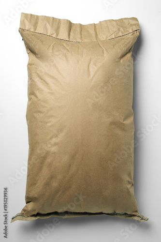 Twenty-five-pound paper bag without a brand