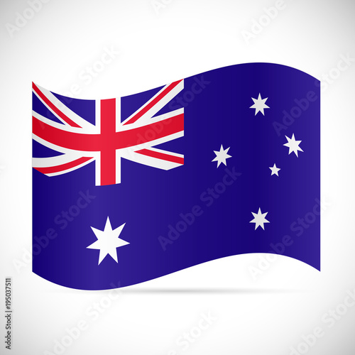 Australia Flag Illustration