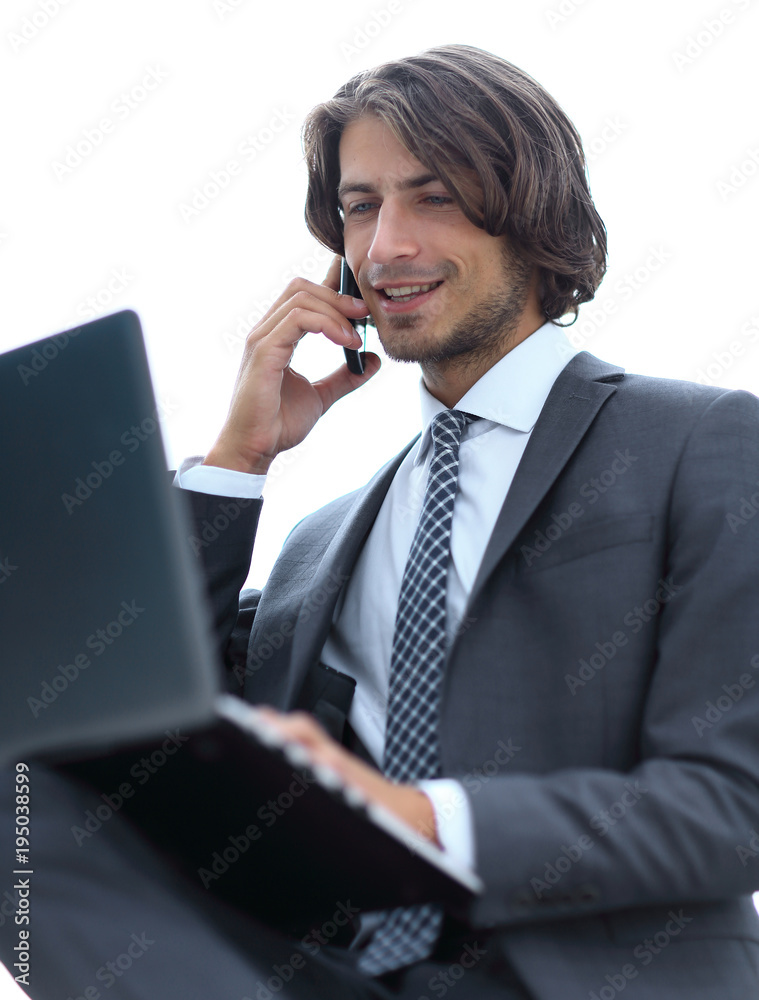 closeup.serious businesswoman talking on the smartphone closeup.serious businesswoman talking on the smartphone