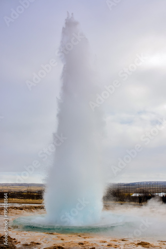 Geysir geothermal area in South Iceland