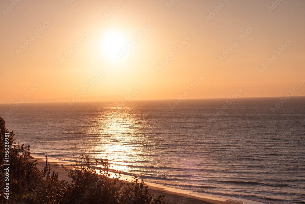 Obraz premium Sunset at sea