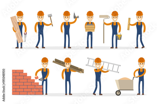 Man builder set.