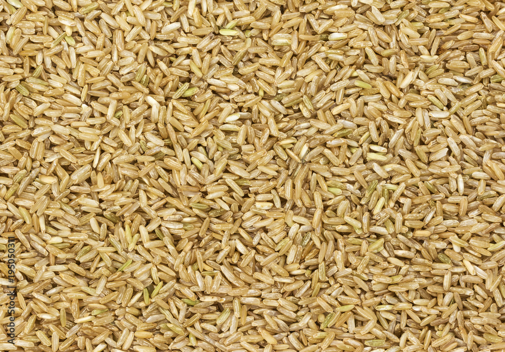 Brown rice texture