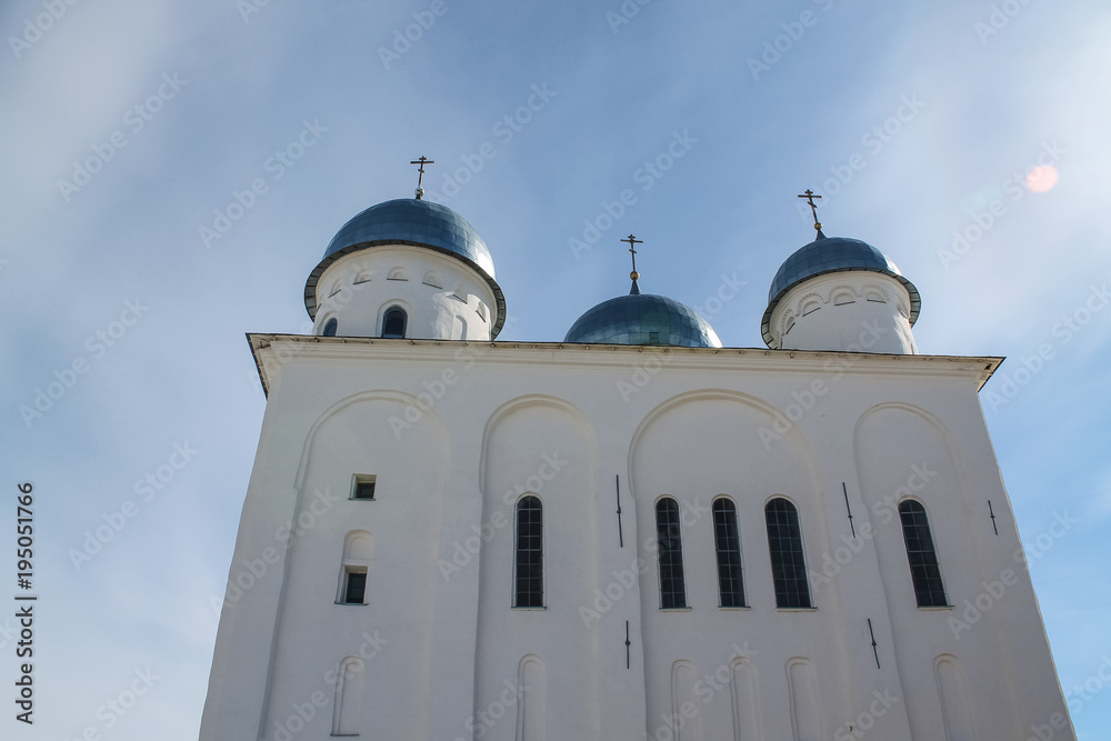 The Orthodox Church, the Novgorod, the Golden domes