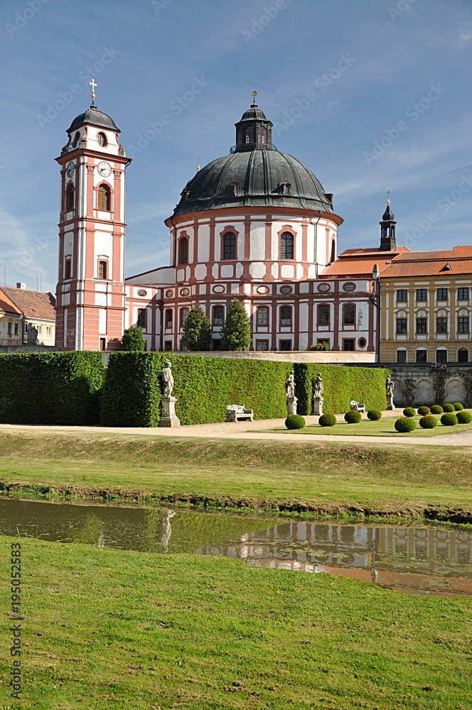 monastery and castle,Jaromerice nad Rokytnou, south Moravia, Czech republic, Europe