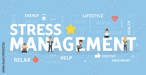 Stress management concept.