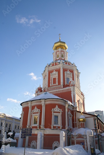 Moscow Epiphany monastery in Moscow. Russia
