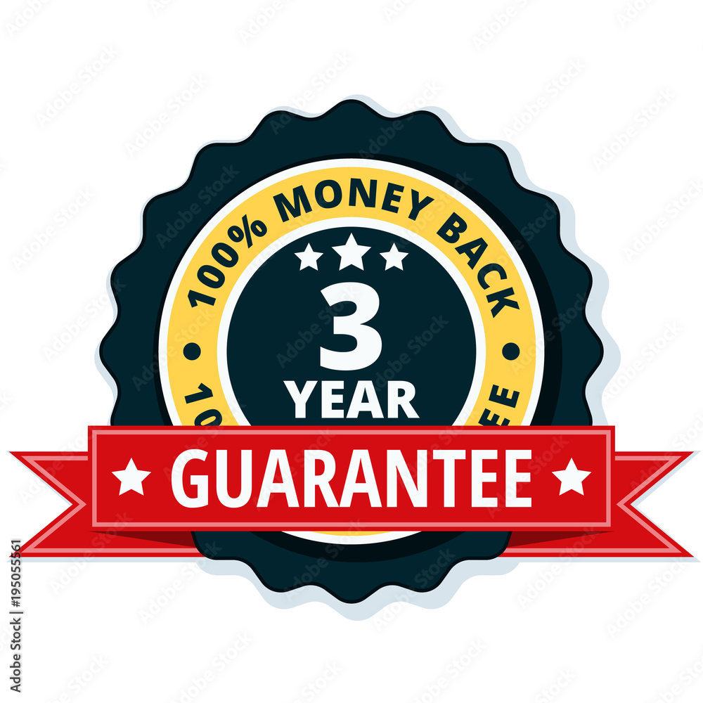 3 year money back guarantee 3 year money back guarantee