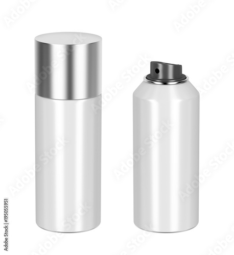 Blank aerosol cans