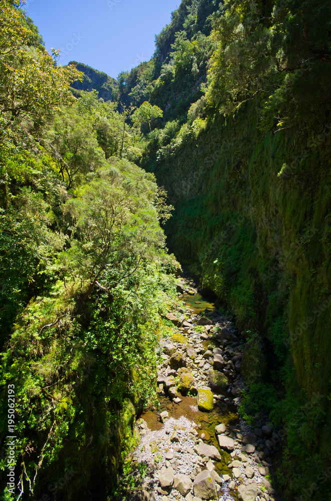 25 Fontes levada on Madeira island, Portugal 25 Fontes levada on Madeira island, Portugal