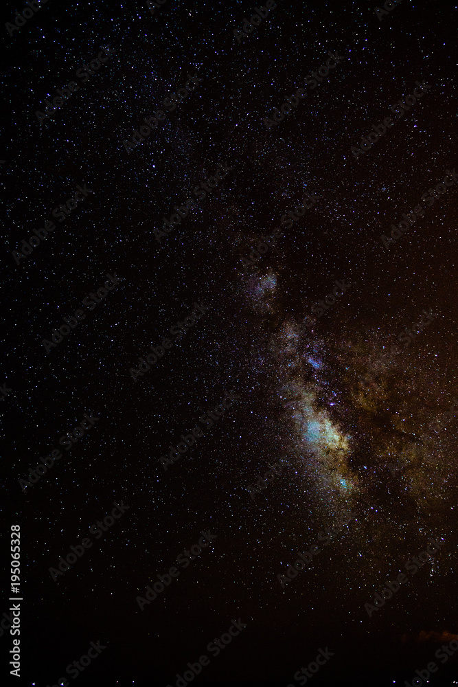 Real astronomic picture taken using camera, it is an open stars cluster known as praesepe