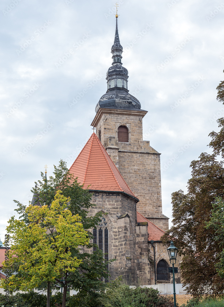 Assumption of Virgin Mary Church in Pilsen city in Czech Republic