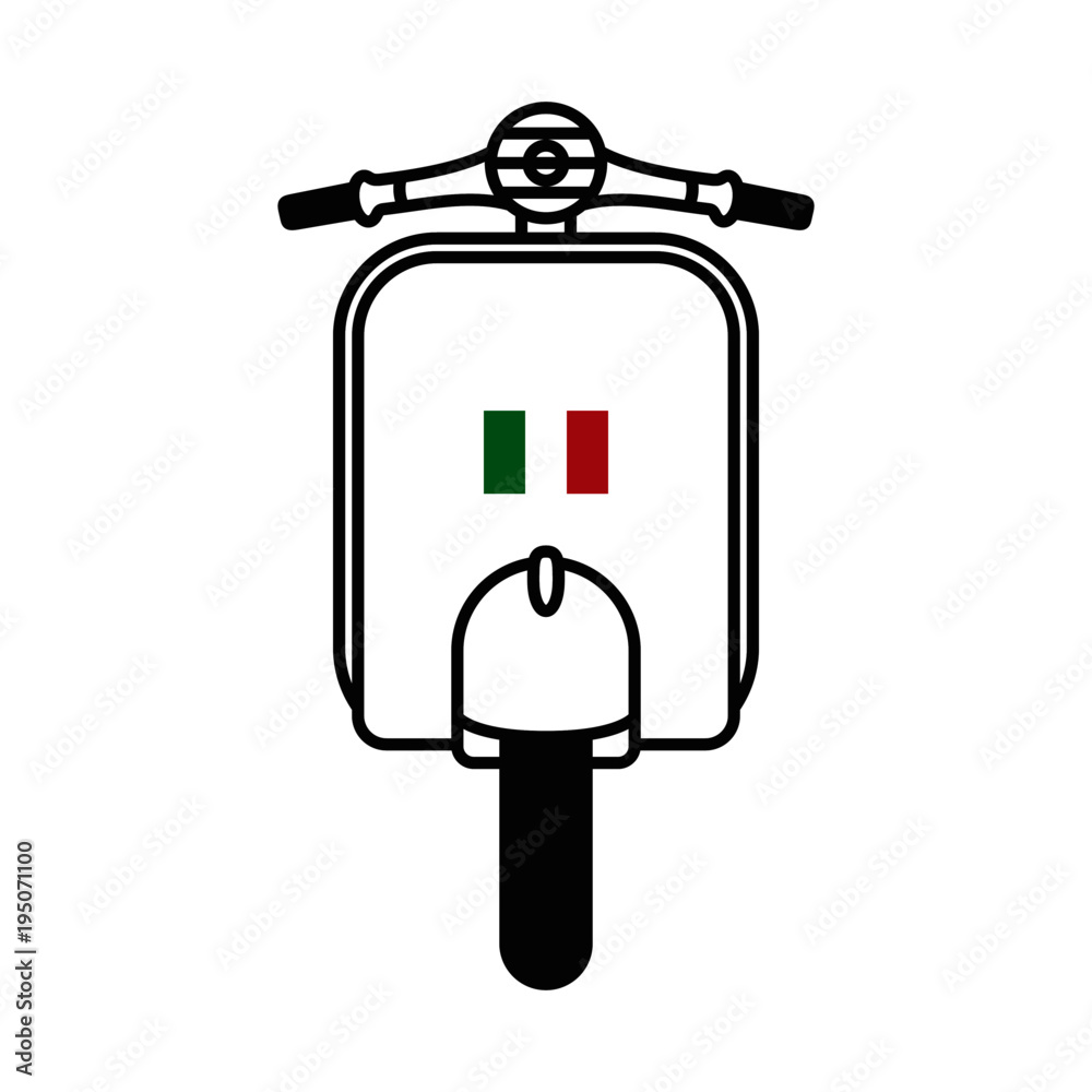 Scooter vector illustration Scooter vector illustration