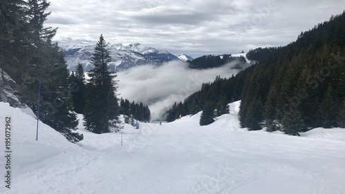 Wallpaper Mural Ski slope Torontodigital.ca