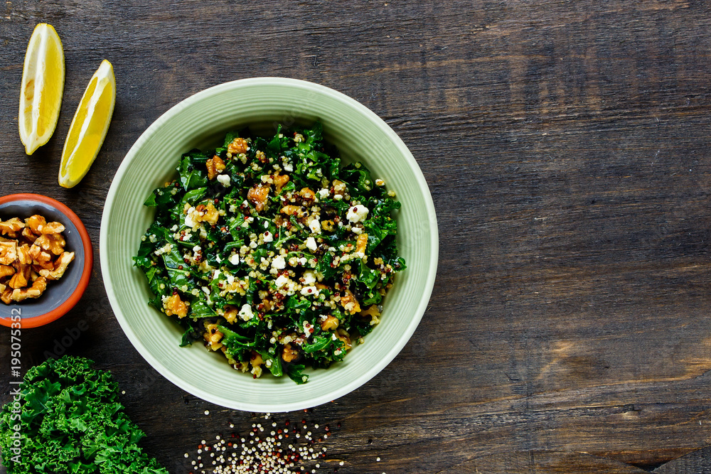 Kale and quinoa salad Kale and quinoa salad