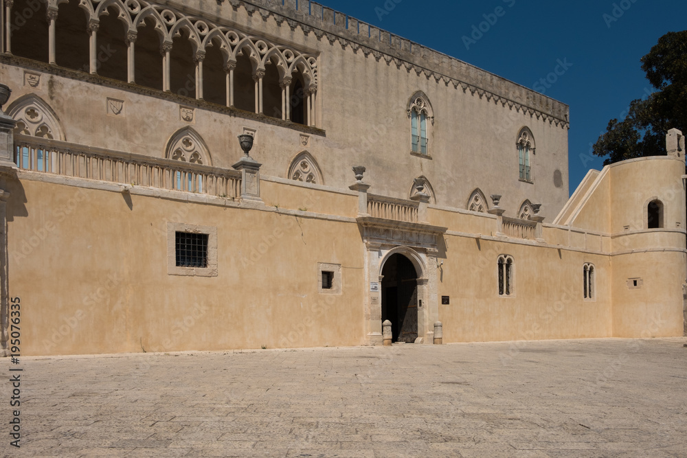 The castle of Donnafugata, Sicily