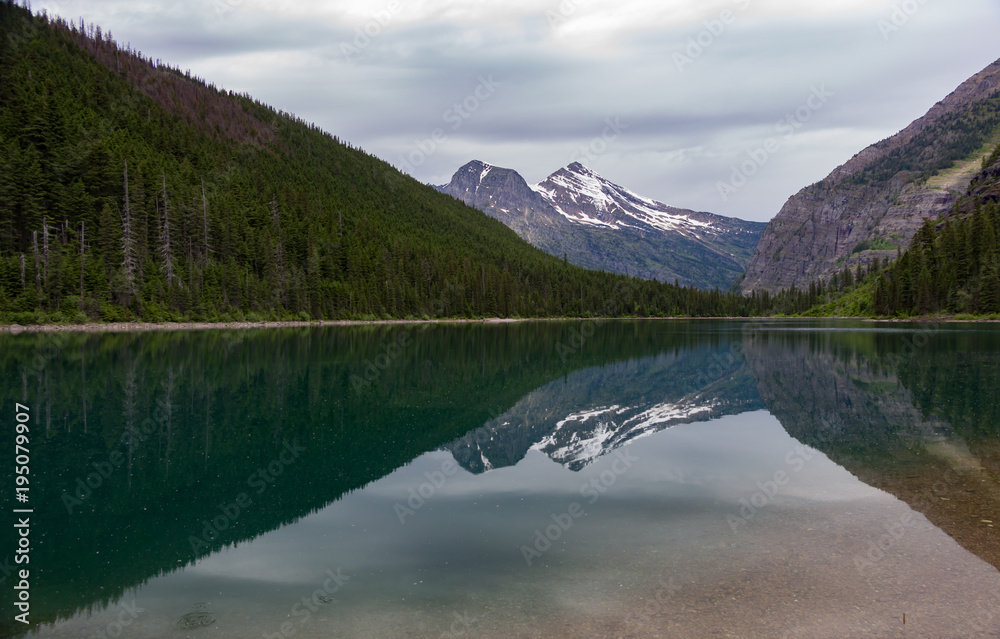 Reflections on Avalanche Lake, Glacier National Park