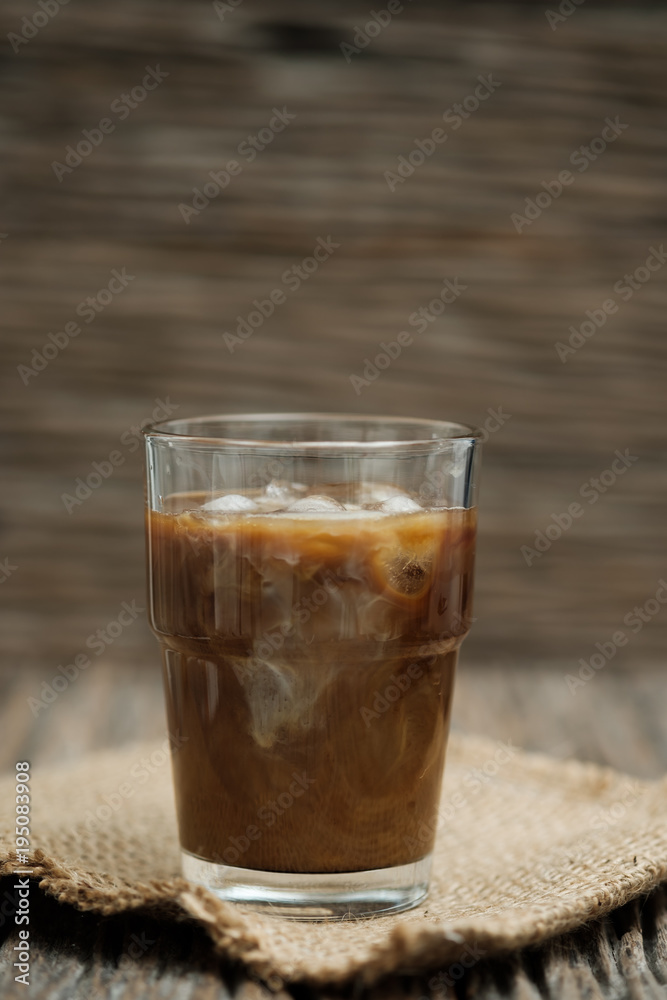 Classic still life a glass of coffee with copy space, vertical vintage picture. Classic still life a glass of coffee with copy space, vertical vintage picture.