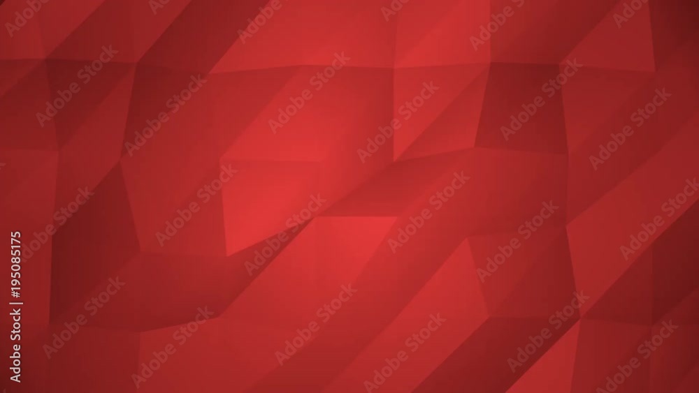 Low Poly Background, Red. Beautiful mosaic digital mesh loop backdrop for titles and trailers, animated like a watery floating wave. Low Poly Background, Red. Beautiful mosaic digital mesh loop backdrop for titles and trailers, animated like a watery floating wave.