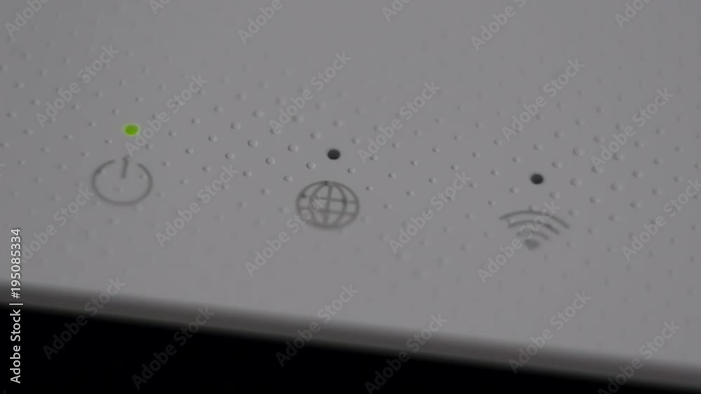 Blinking Indicators Wi-Fi Router Blinking Indicators Wi-Fi Router