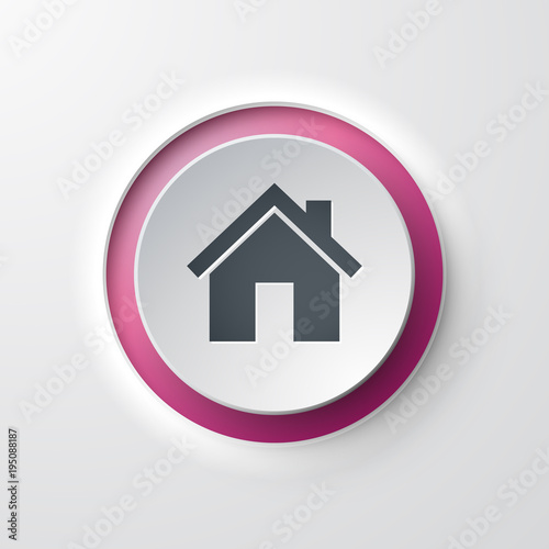 icône bouton Maison Accueil