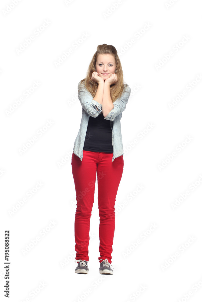 Caucasian young woman Caucasian young woman