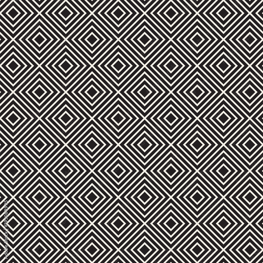 Vector seamless pattern. Modern stylish abstract texture. Repeating geometric