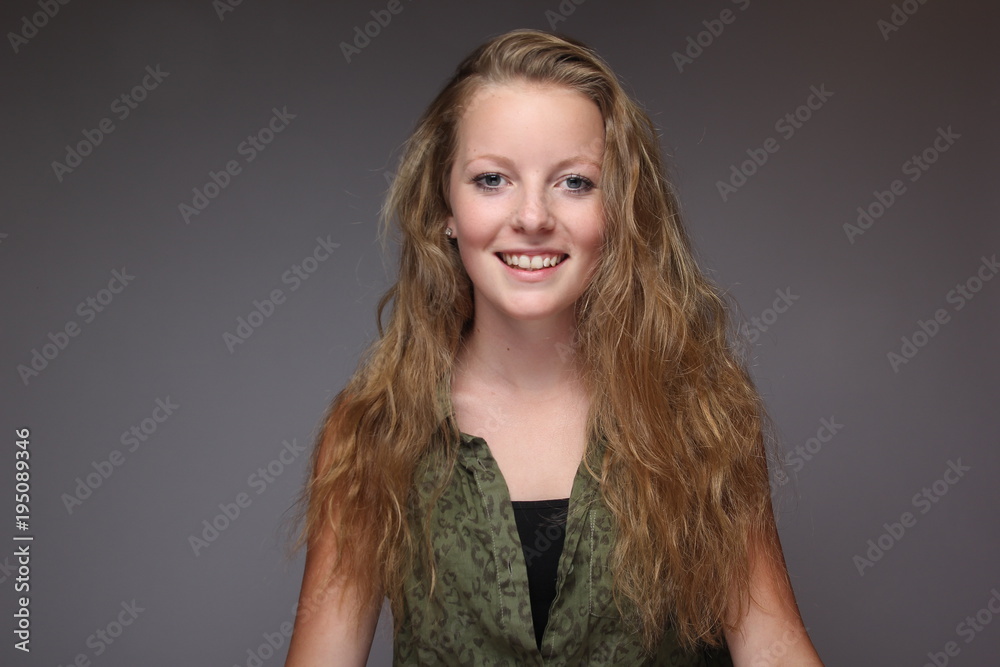 Naklejka premium Caucasian woman