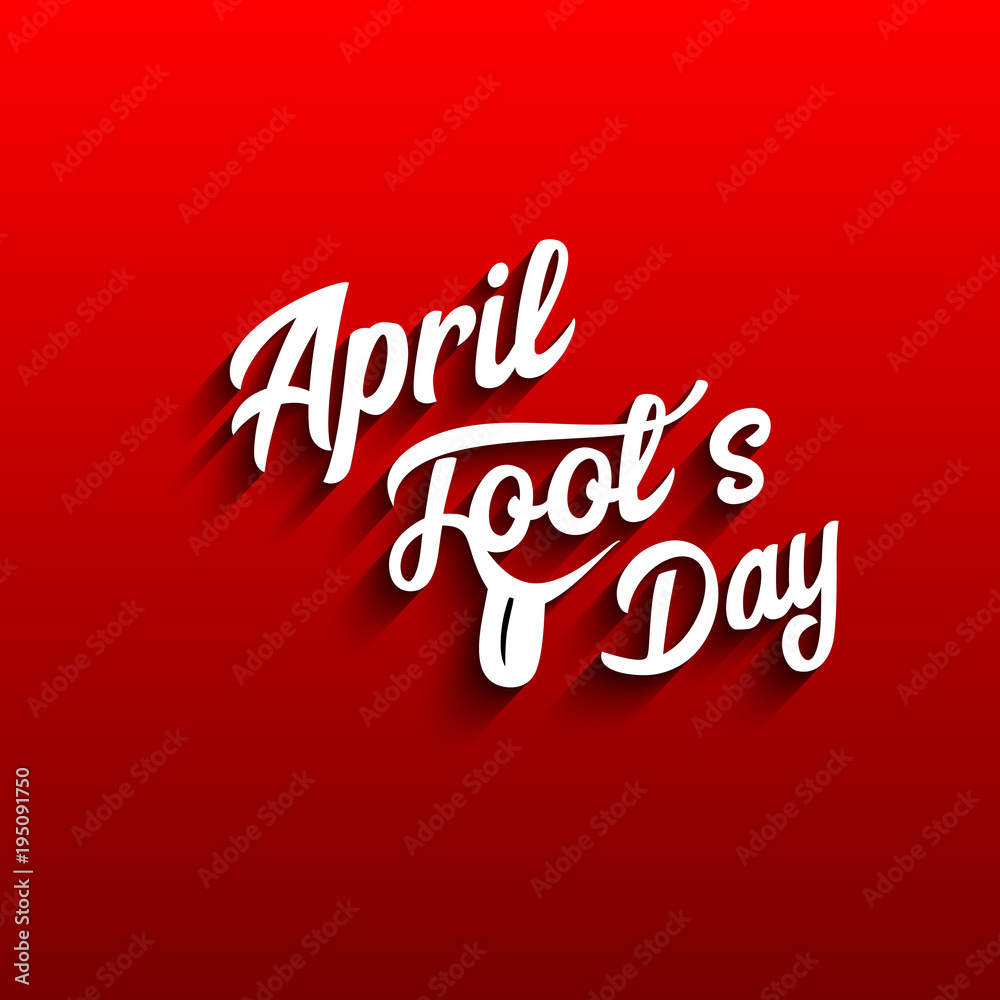 Illustration April fools day Illustration April fools day