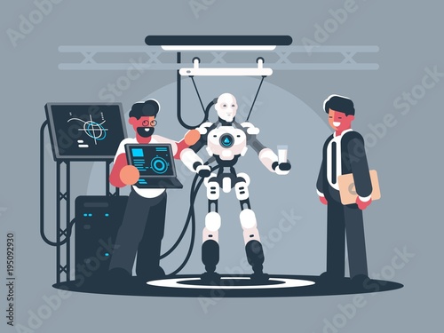 Presentation of modern robot