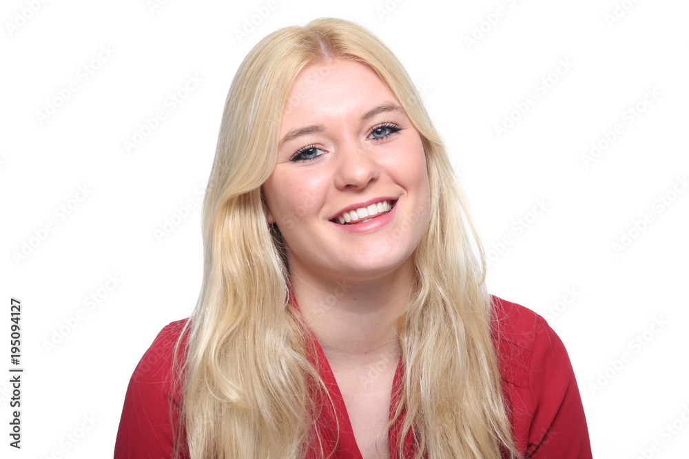 Naklejka premium Caucasian woman