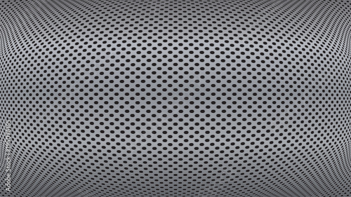hole perforated metal plate vector background