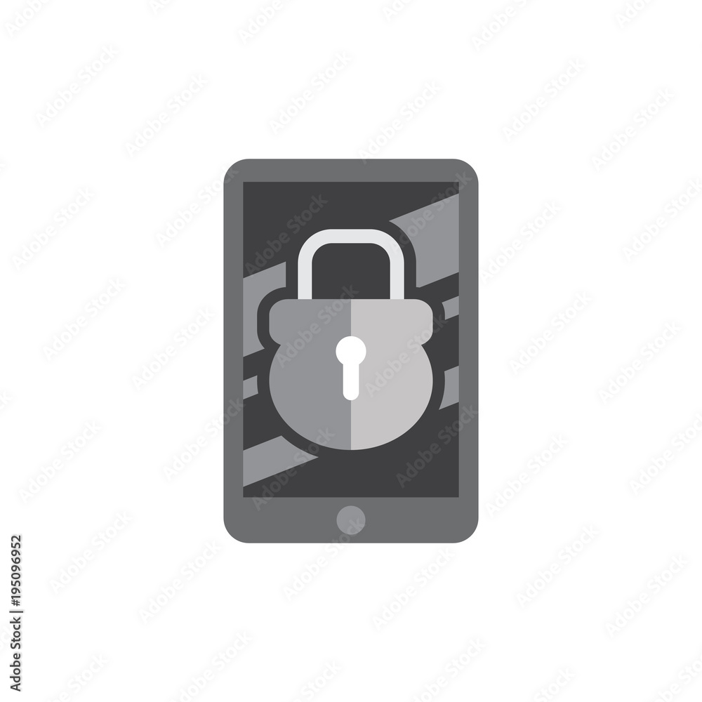 Lock Mobile Logo Icon Design Lock Mobile Logo Icon Design
