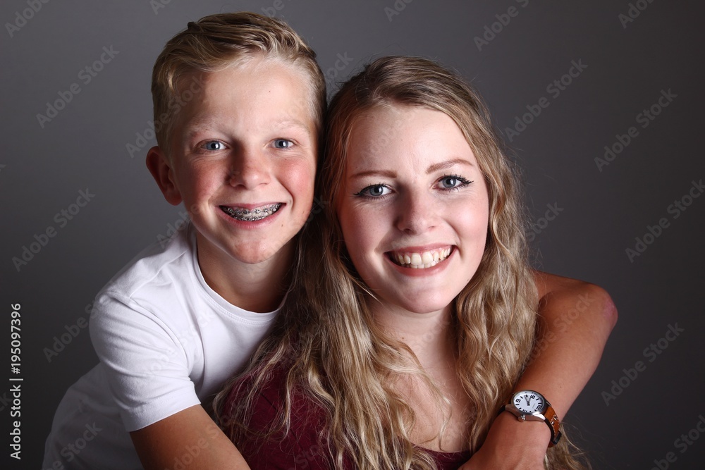 Brother and sister Brother and sister