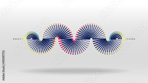 Dot sound wave
