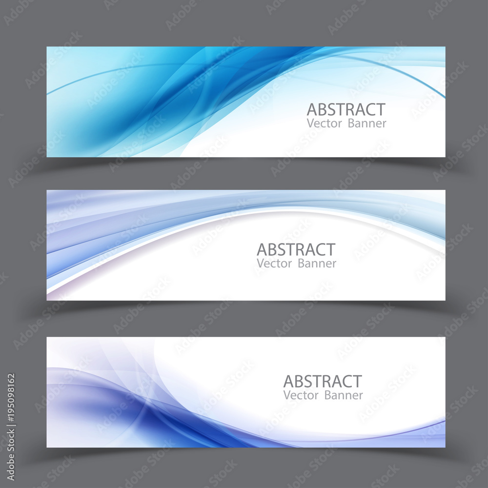 Vector abstract design banner template.vector illustration